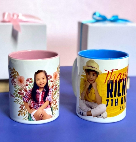 Personalized Inner Color Mug